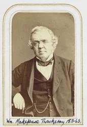 Portrait of William Makepeace Thackeray